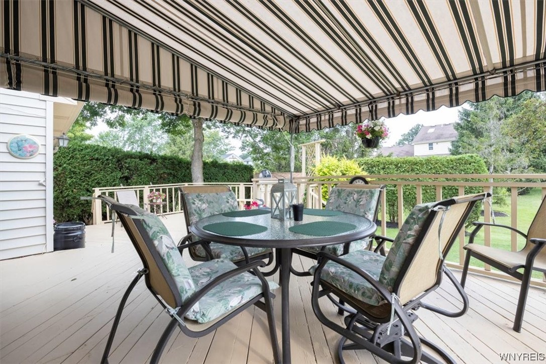 221 Rambling Road Amherst, NY 14051 - Photo 21 of 33 Spend the days entertaining under the awning.