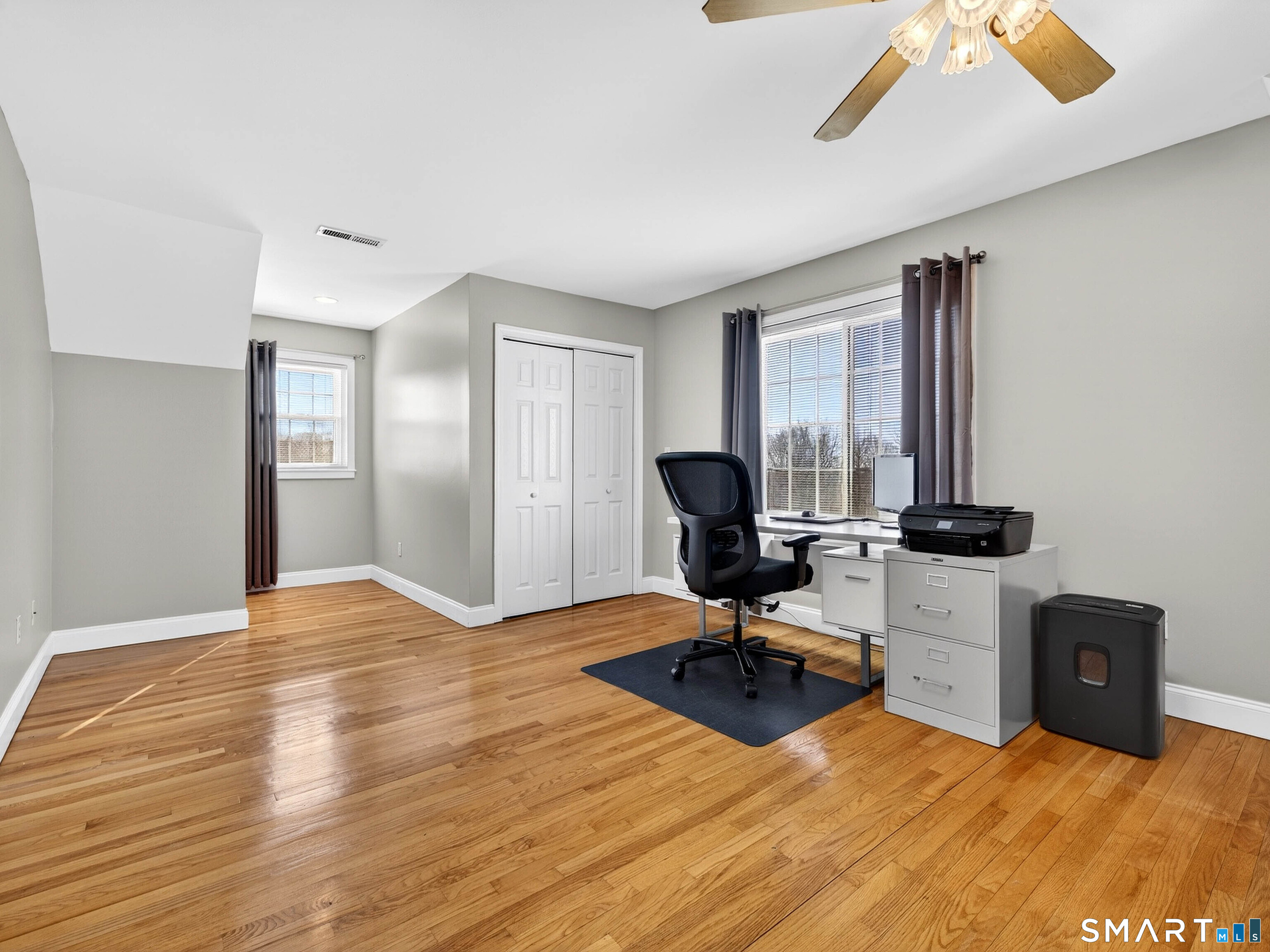 20 Colonial Heights Road East Haven, CT 06473 - Photo 25 of 39 a view of a workspace with furniture and a window