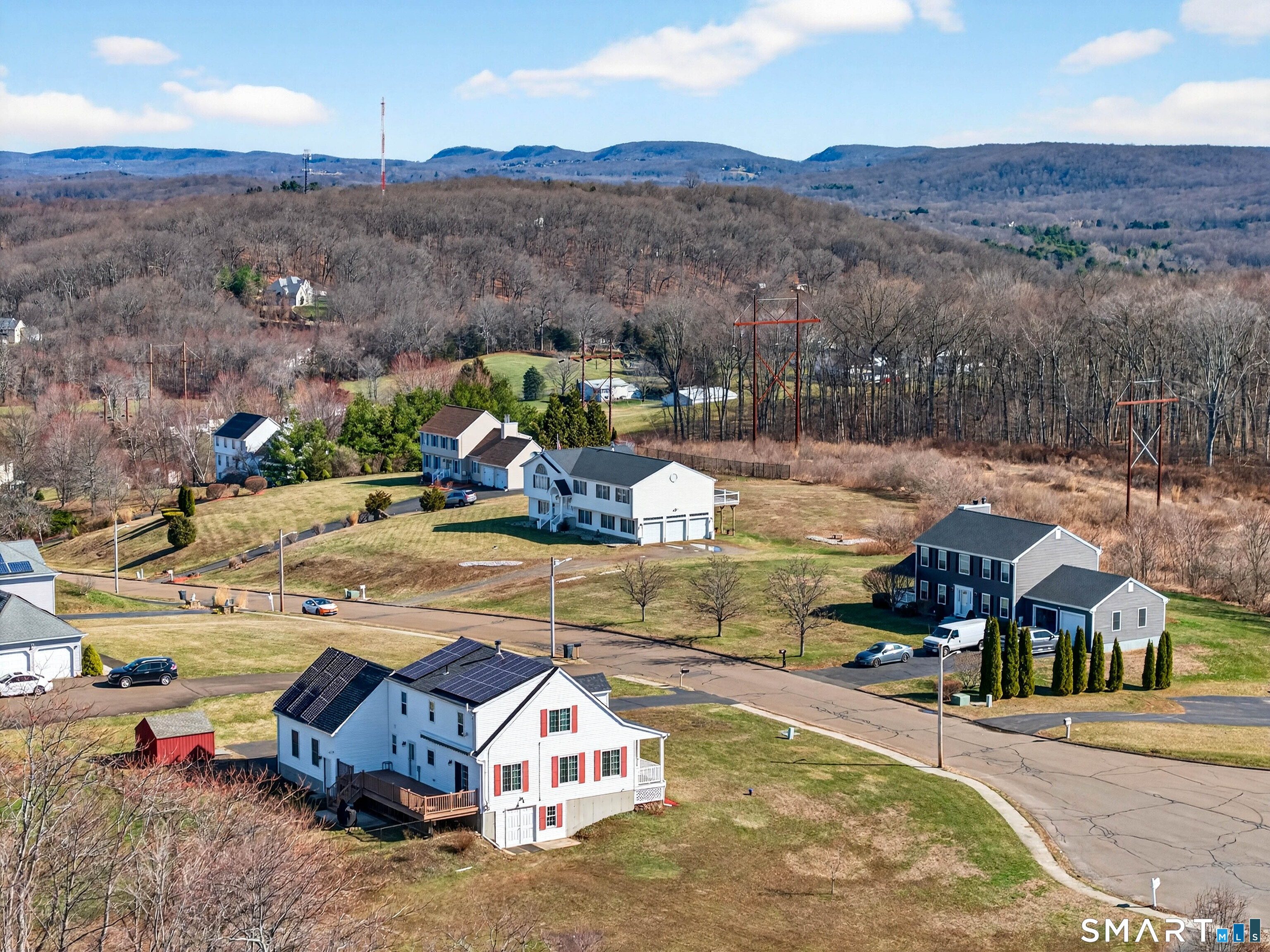 20 Colonial Heights Road East Haven, CT 06473 - Photo 33 of 39 an aerial view of a house with a big yard