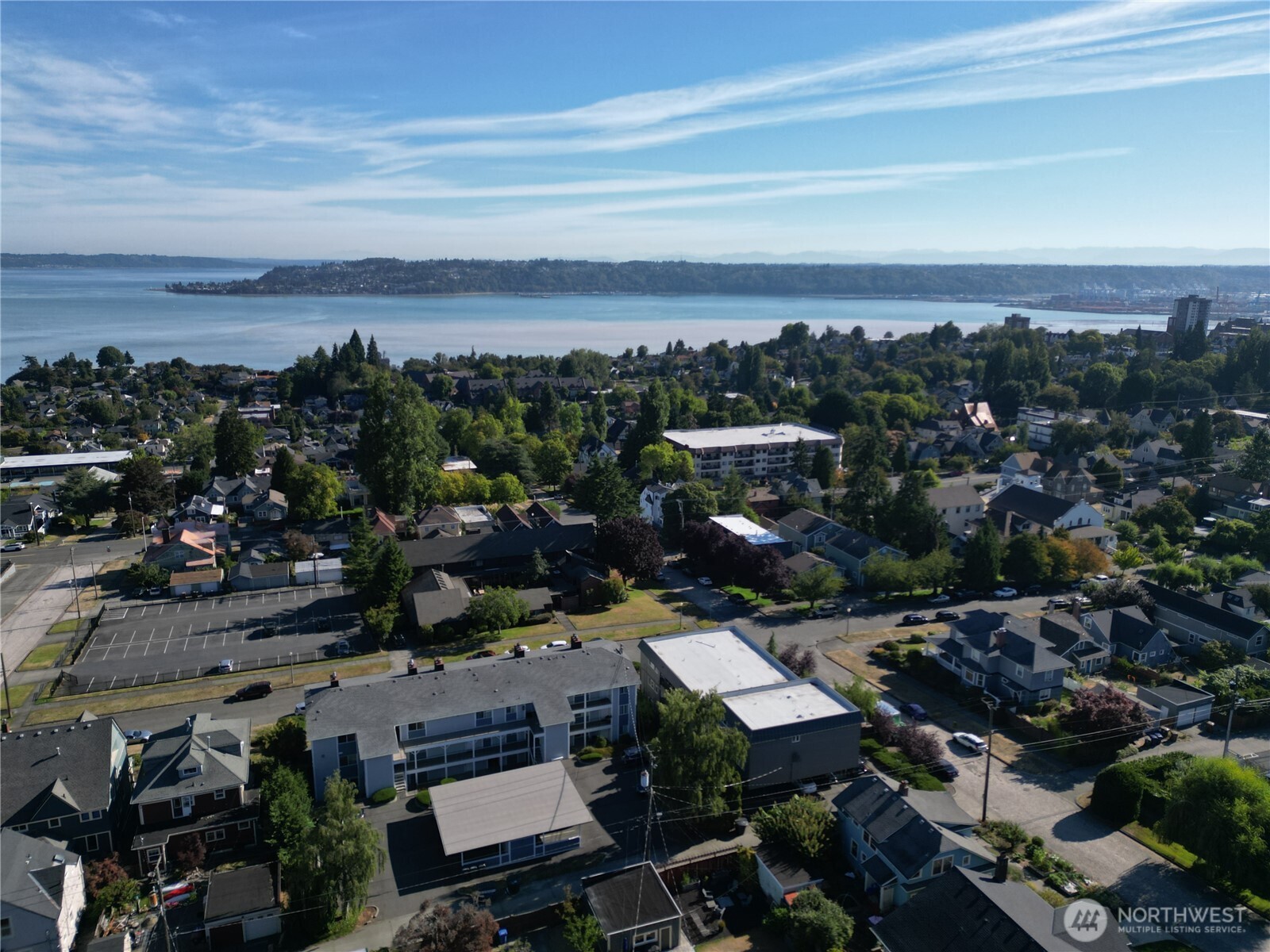 1002 North J Street Tacoma, WA 98403 - Photo 12 of 24 an aerial view of a houses with a yard