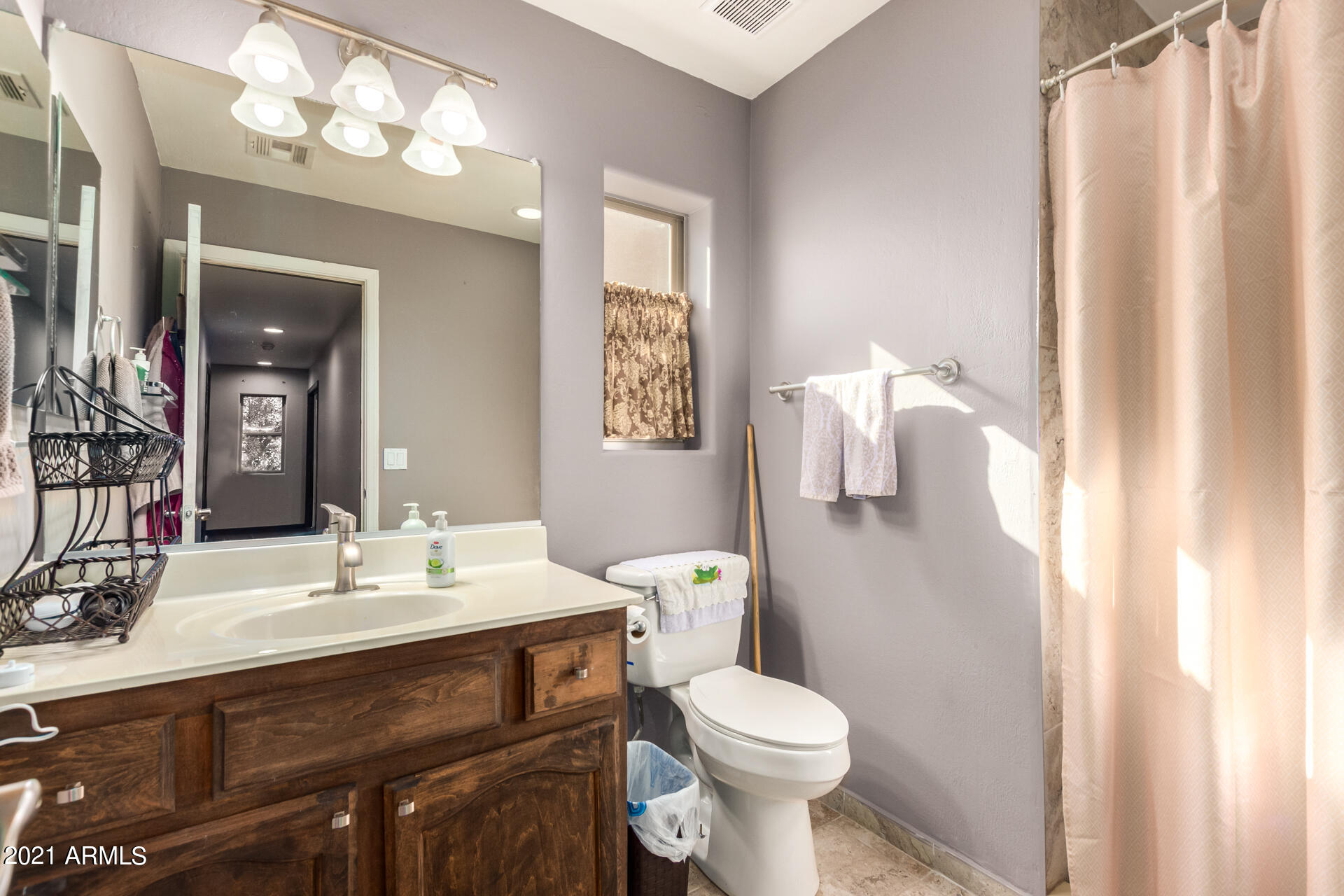 10225 West Camelback Road, Unit 8 Phoenix, AZ 85037 - Photo 20 of 30 a bathroom with a sink vanity mirror and toilet