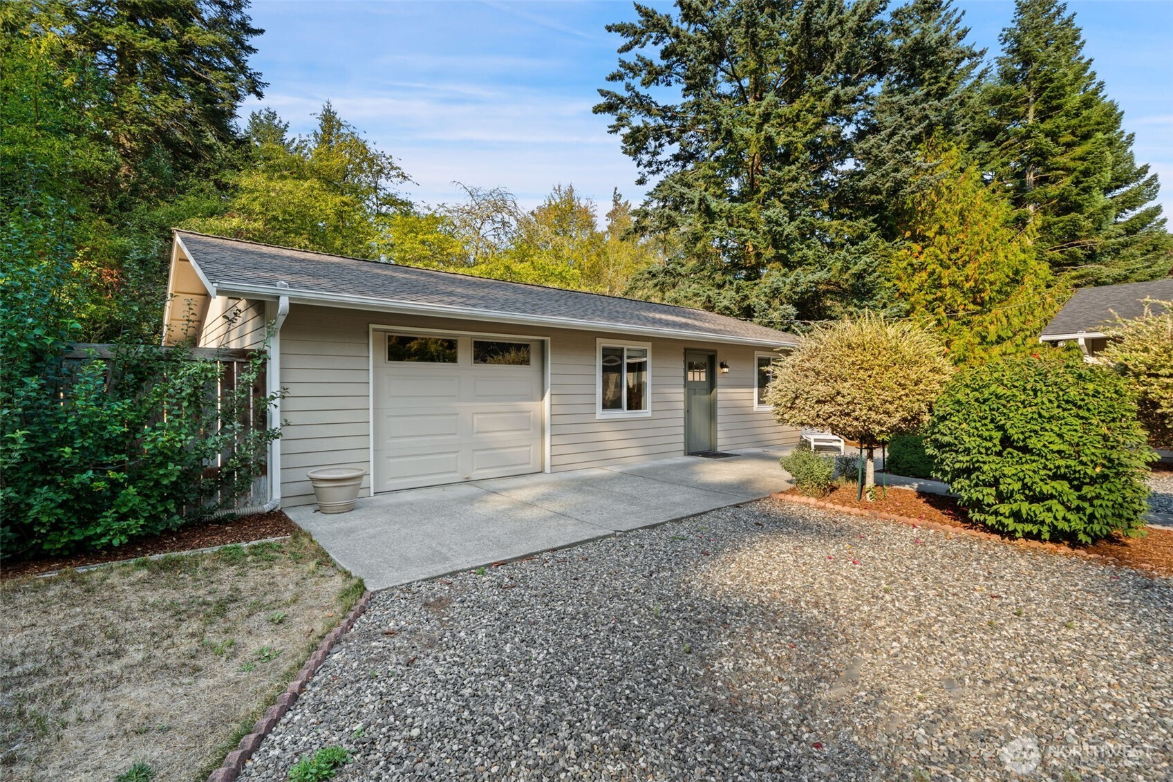 383 Kirner Road Sequim, WA 98382 - Photo 33 of 40 front view of a house with a yard