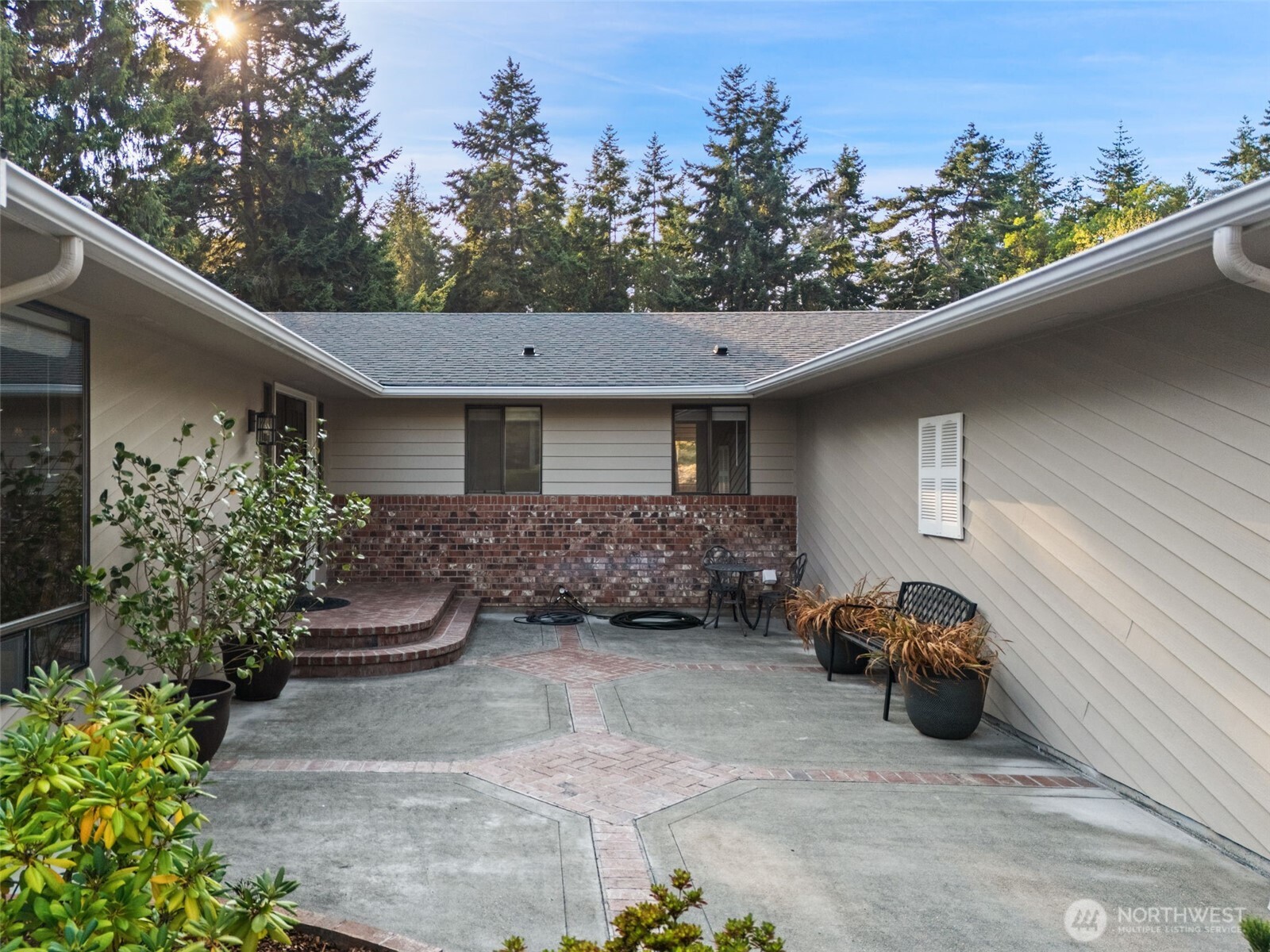 383 Kirner Road Sequim, WA 98382 - Photo 5 of 40 a view of a patio in backyard