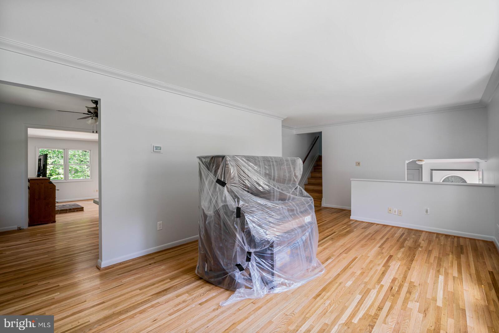 7120 Hadlow Court Springfield, VA 22152 - Photo 13 of 41 Liv Rm to Kit & Upper Lvl 2