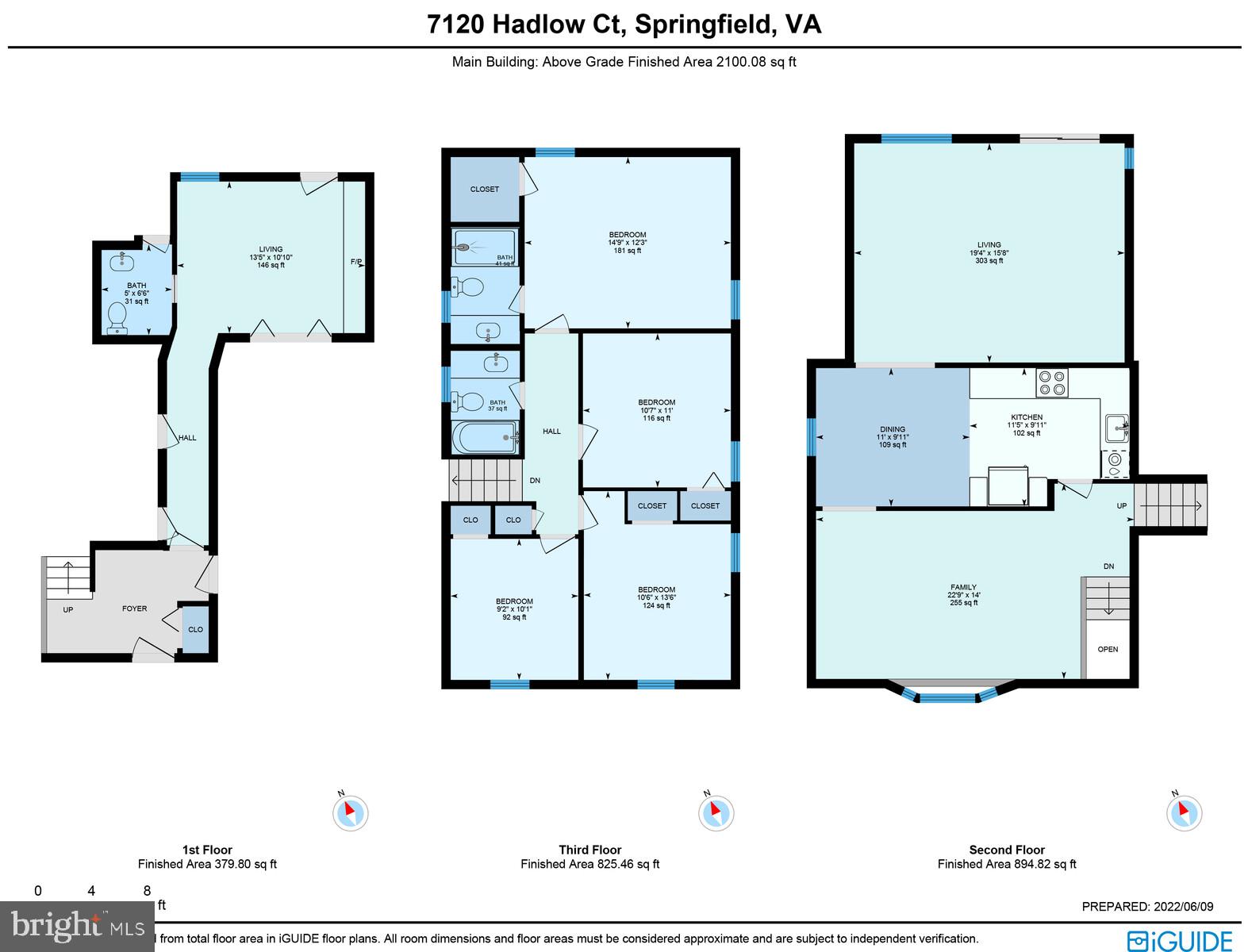 7120 Hadlow Court Springfield, VA 22152 - Photo 41 of 41 Whole house floor plans