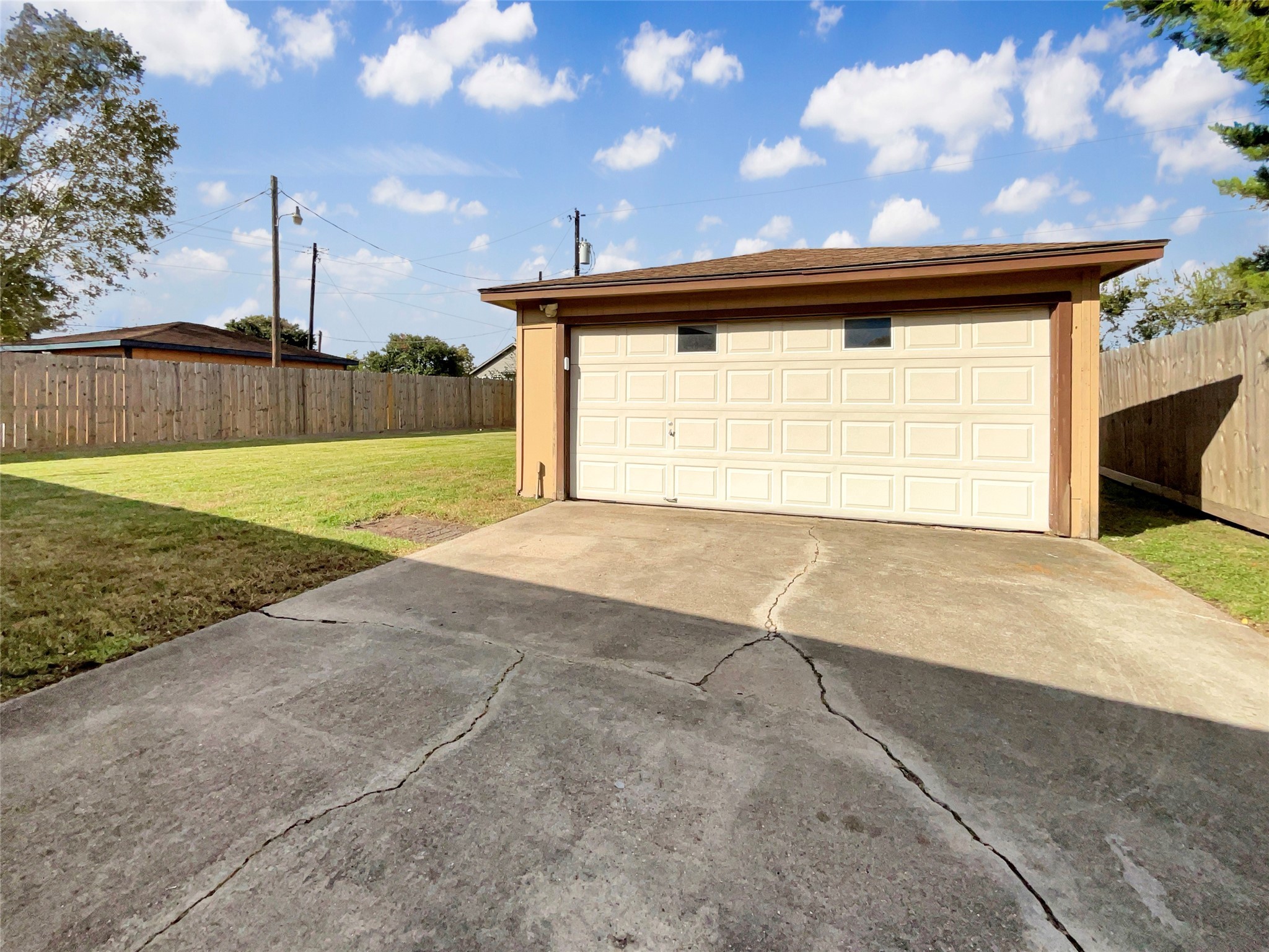 205 Bastrop Street Angleton, TX 77515 - Photo 17 of 18 a view of outdoor space and yard