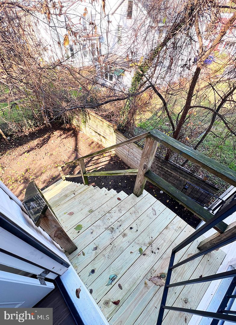 2011 16th Street Southeast Washington, DC 20020 - Photo 19 of 19 a view of a backyard and floor to ceiling window