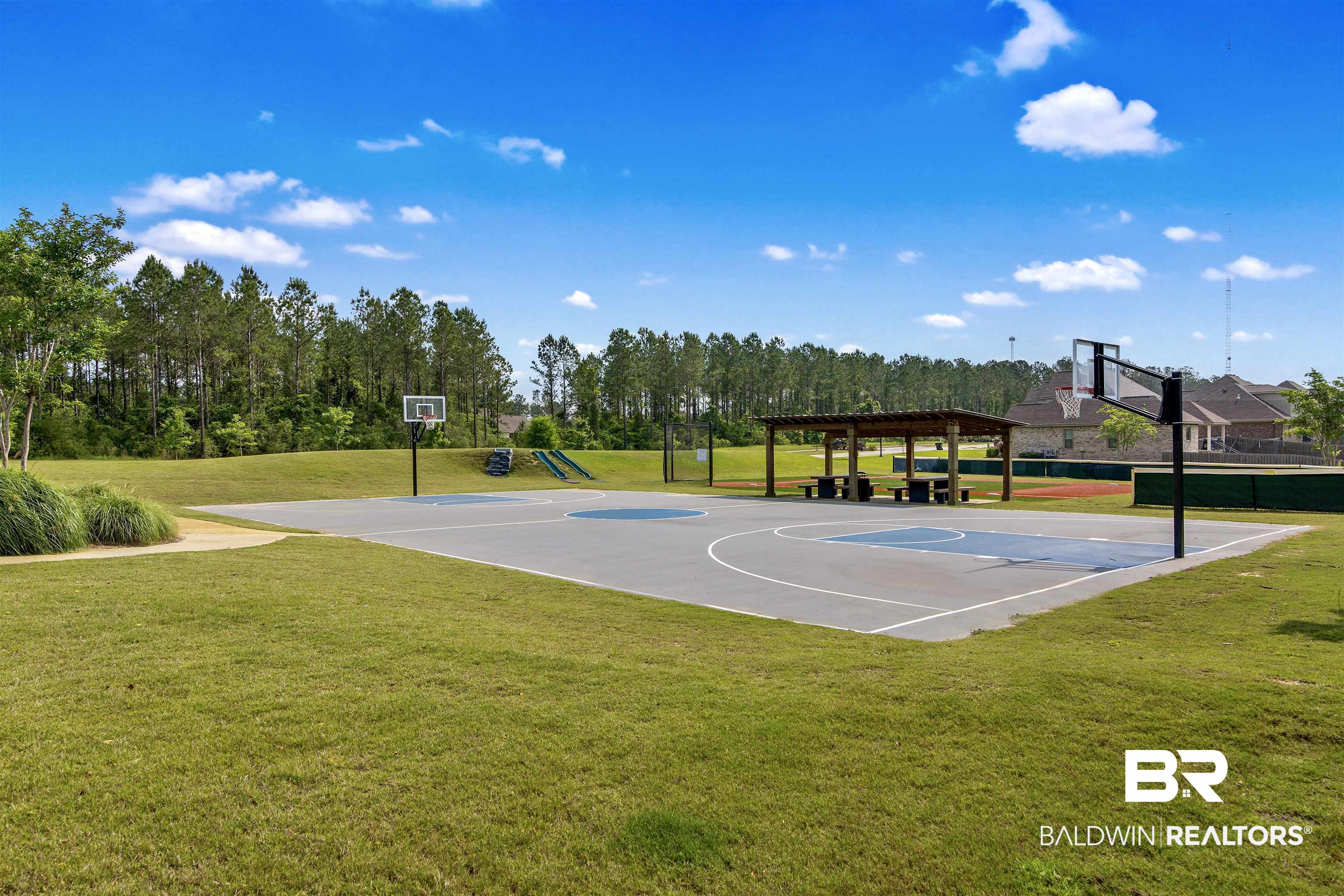 13822 Antler Hl Road Daphne, AL 36527 - Photo 21 of 39 View of sport court featuring a yard
