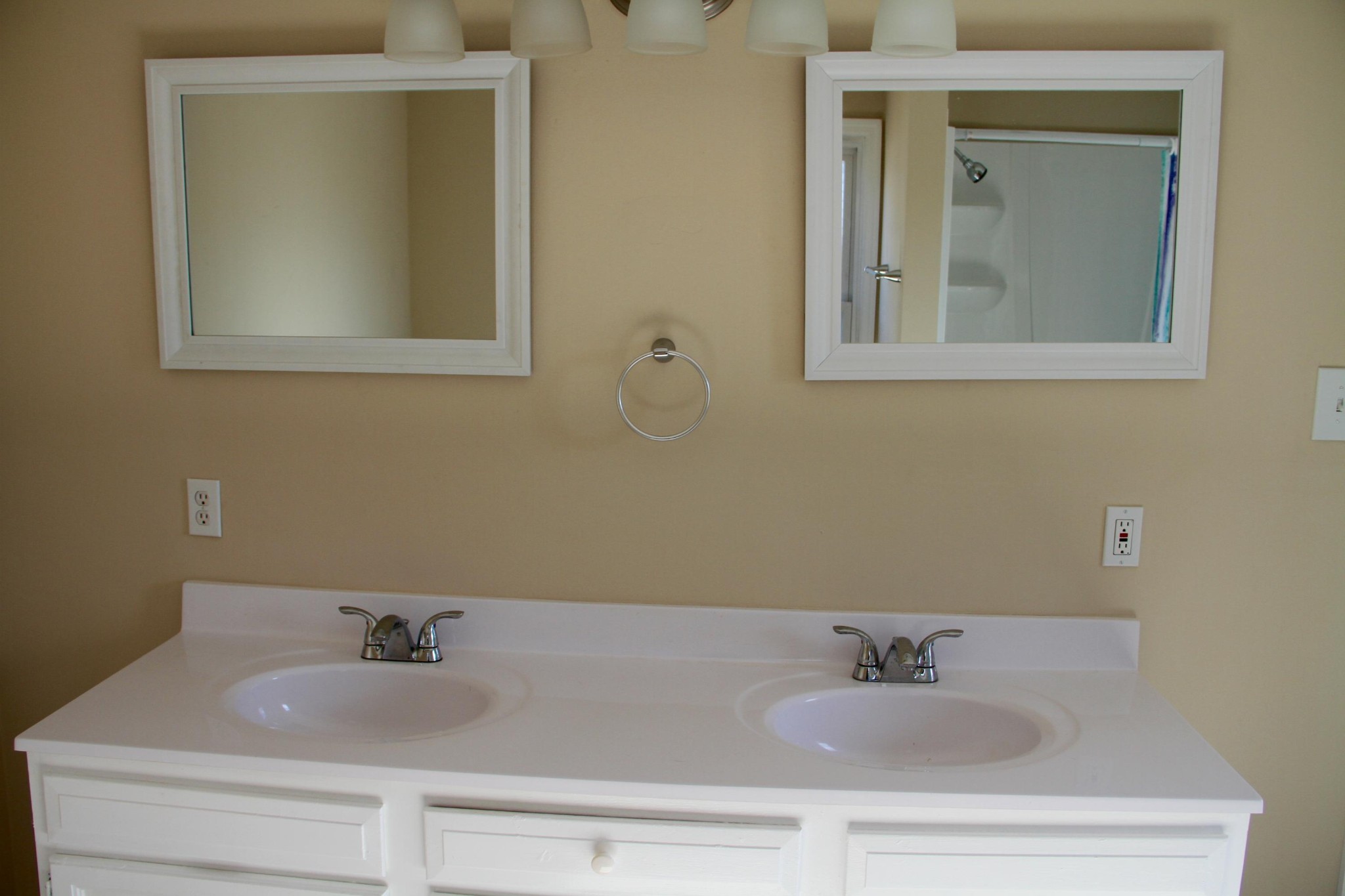 1295 Zion Ridge Road Loudon, TN 37774 - Photo 17 of 40 a bathroom with a sink and a mirror