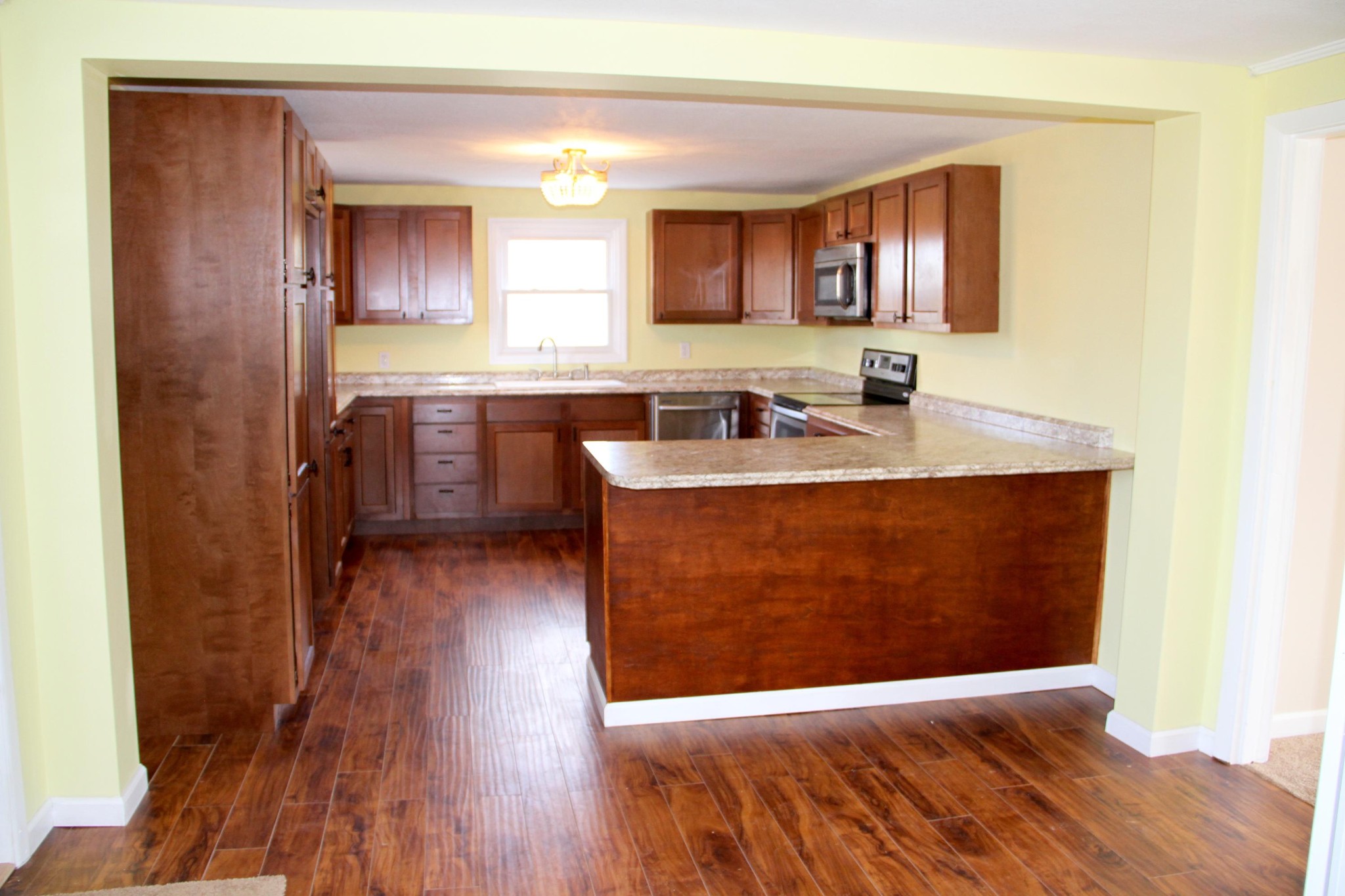 1295 Zion Ridge Road Loudon, TN 37774 - Photo 7 of 40 a hallway with washer and dryer