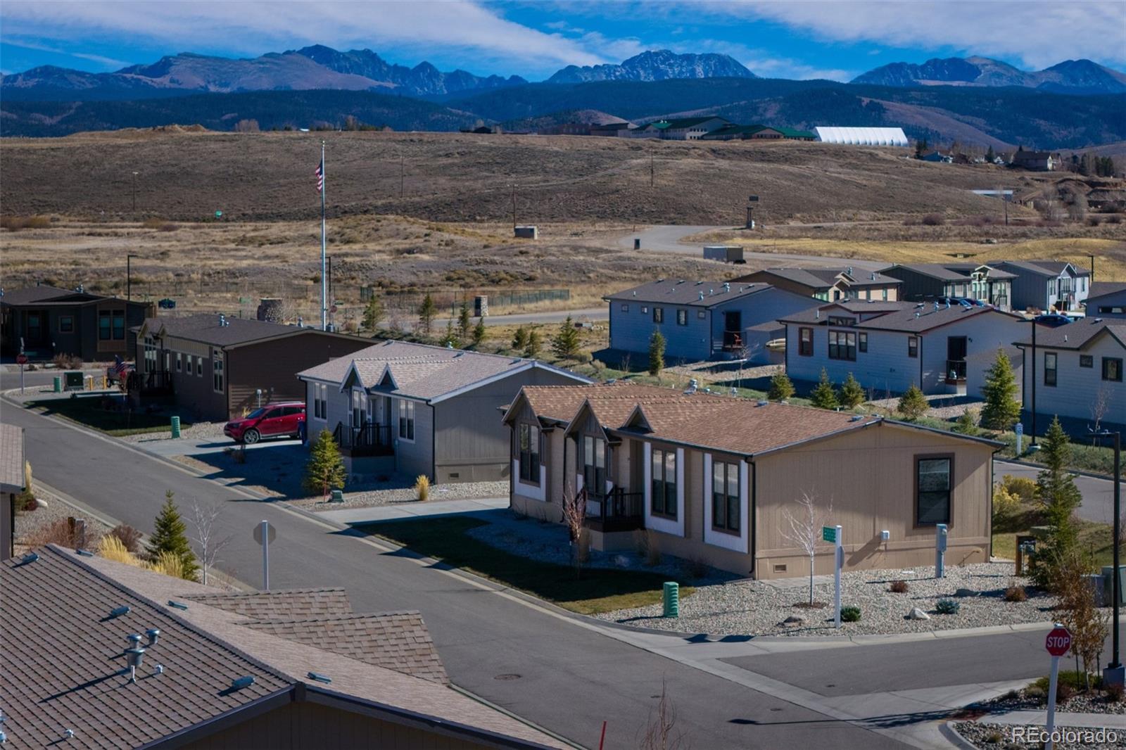 551 Summit Trail Granby, CO 80446 - Photo 29 of 35 a view of multiple houses with a yard