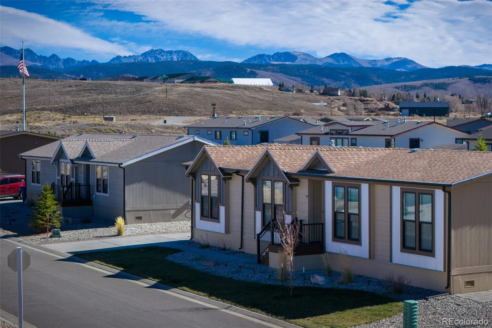 551 Summit Trail Granby, CO 80446 - Photo 30 of 35 a front view of a house with a yard