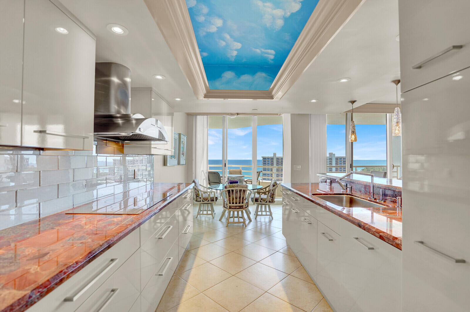 4201 North Ocean Boulevard, Unit PH1806 Boca Raton, FL 33431 - Photo 12 of 47 OPEN GOURMET KITCHEN