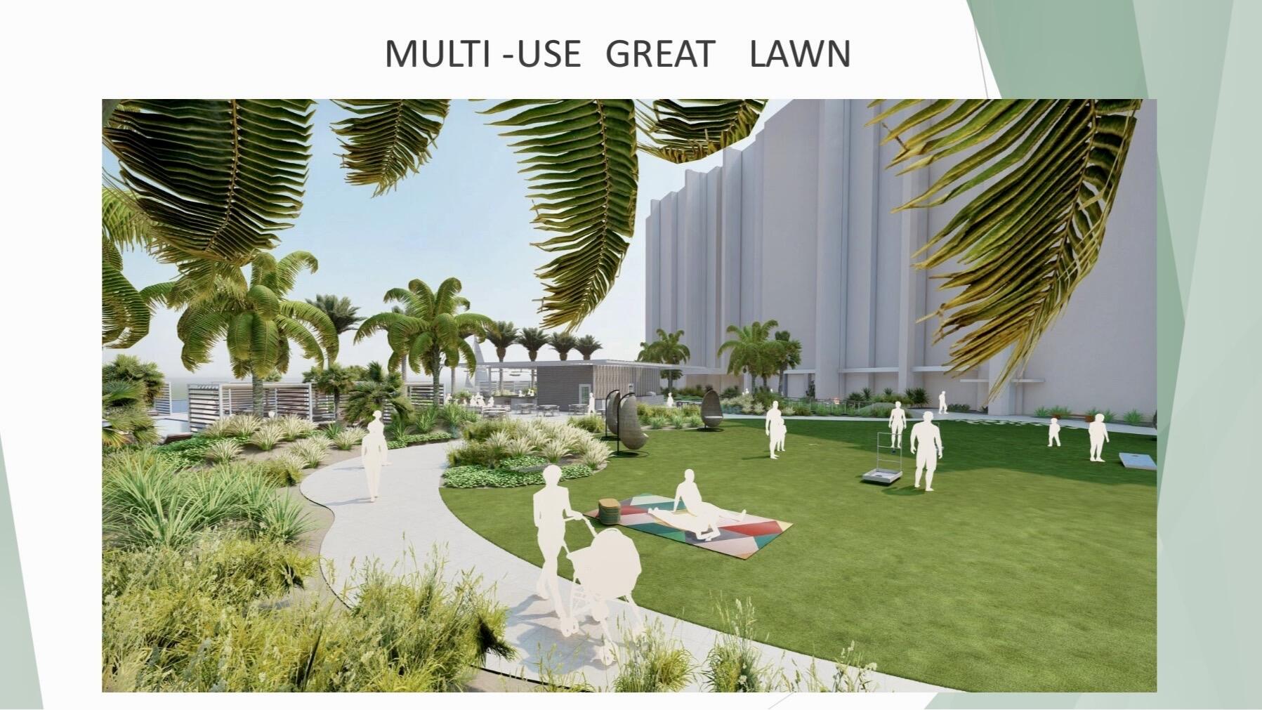 4201 North Ocean Boulevard, Unit PH1806 Boca Raton, FL 33431 - Photo 42 of 47 a view of swimming pool with a garden and plants