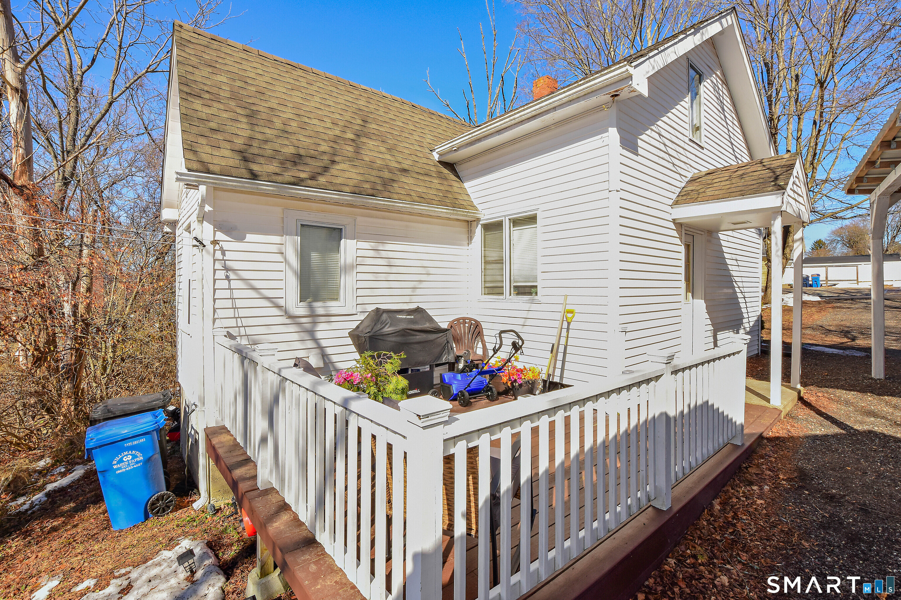 23 Victoria Street Griswold, CT 06351 - Photo 6 of 23 a view of a porch with wooden fence