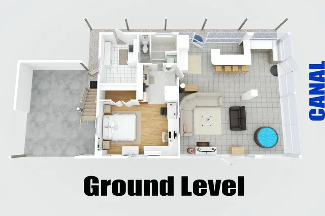 $1,649,000 | 1112 Grand Street, Unit AND HALF LOT, Key Largo, FL 33037