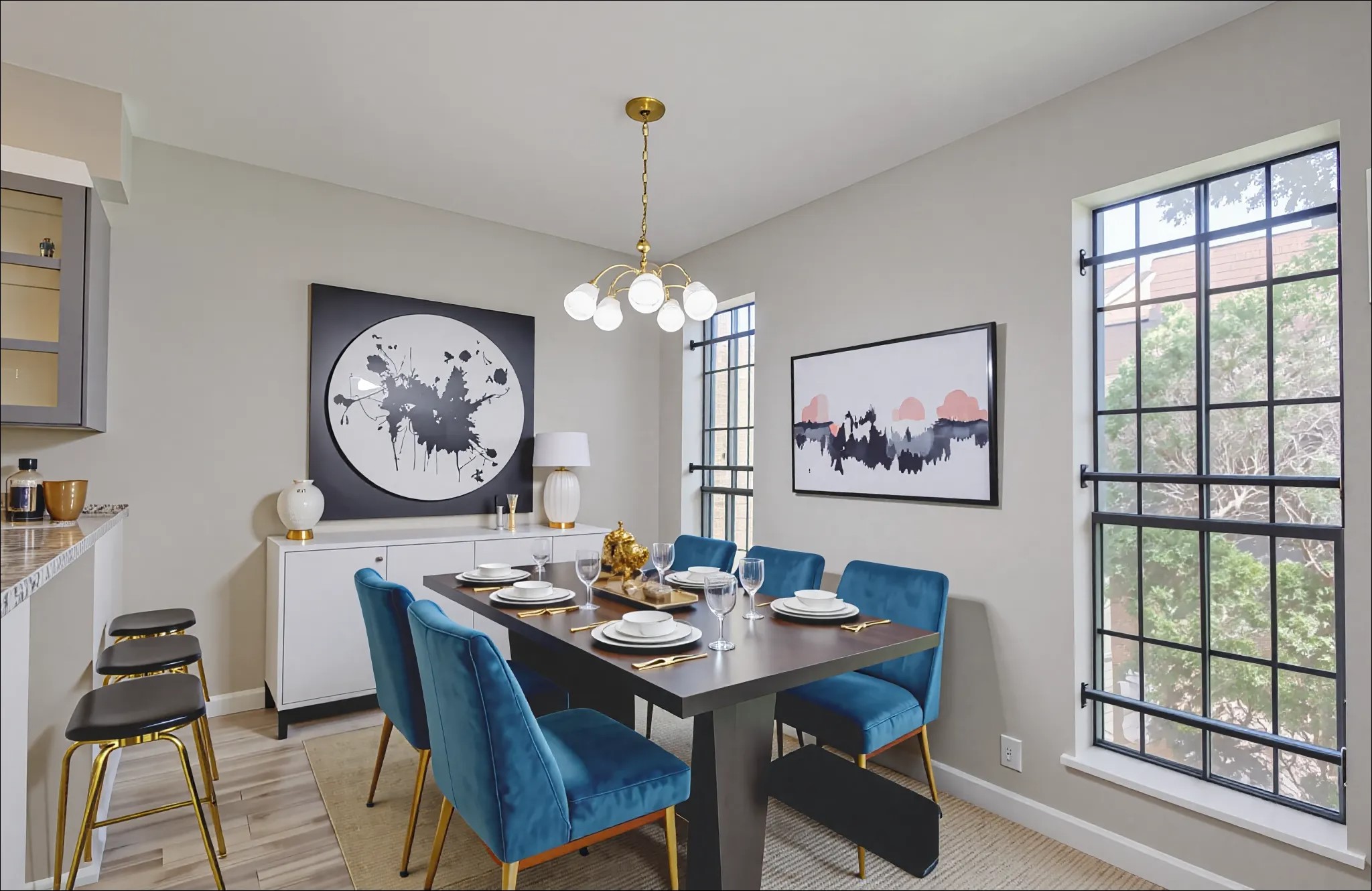 9495 Fondren Road Houston, TX 77074 - Photo 12 of 27 Virtual Staged - Dining room