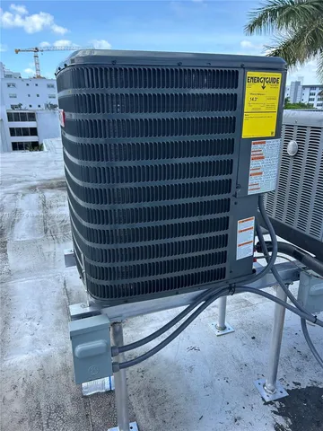 a view of potted plants with sky view