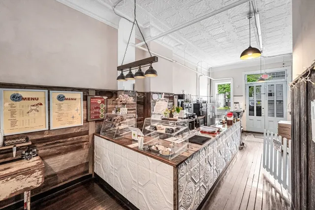 a very nice looking room with a large window