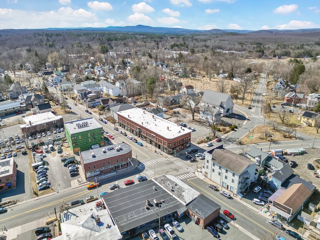 76-96 Maple Street Northampton, MA 01062 - Photo 21 of 22 an aerial view of a city with lots of residential buildings