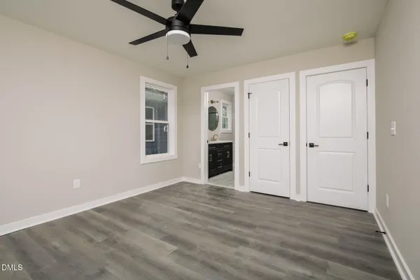 wooden floor in an empty room