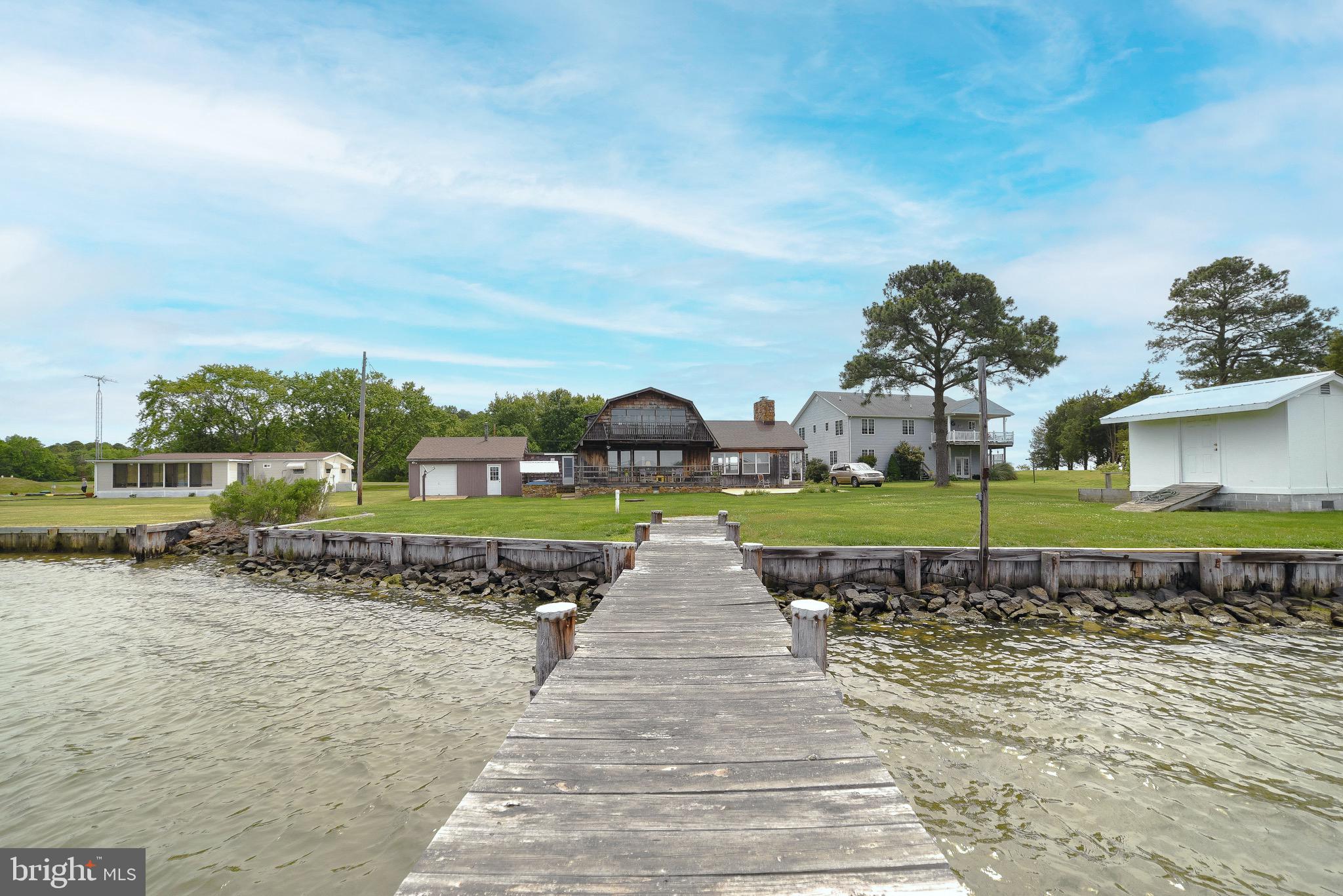 16721 St Jeromes Neck Road Dameron, MD 20628 - Photo 24 of 133 View from the pier