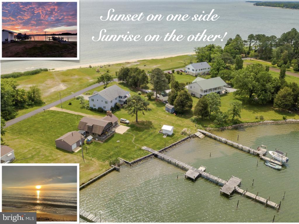16721 St Jeromes Neck Road Dameron, MD 20628 - Photo 4 of 133 Beach view and access! Waterfront Beauty