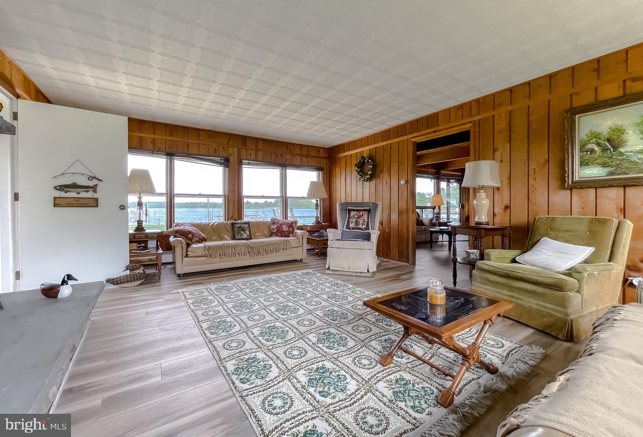 16721 St Jeromes Neck Road Dameron, MD 20628 - Photo 75 of 133 Large family room with wood burning fireplace