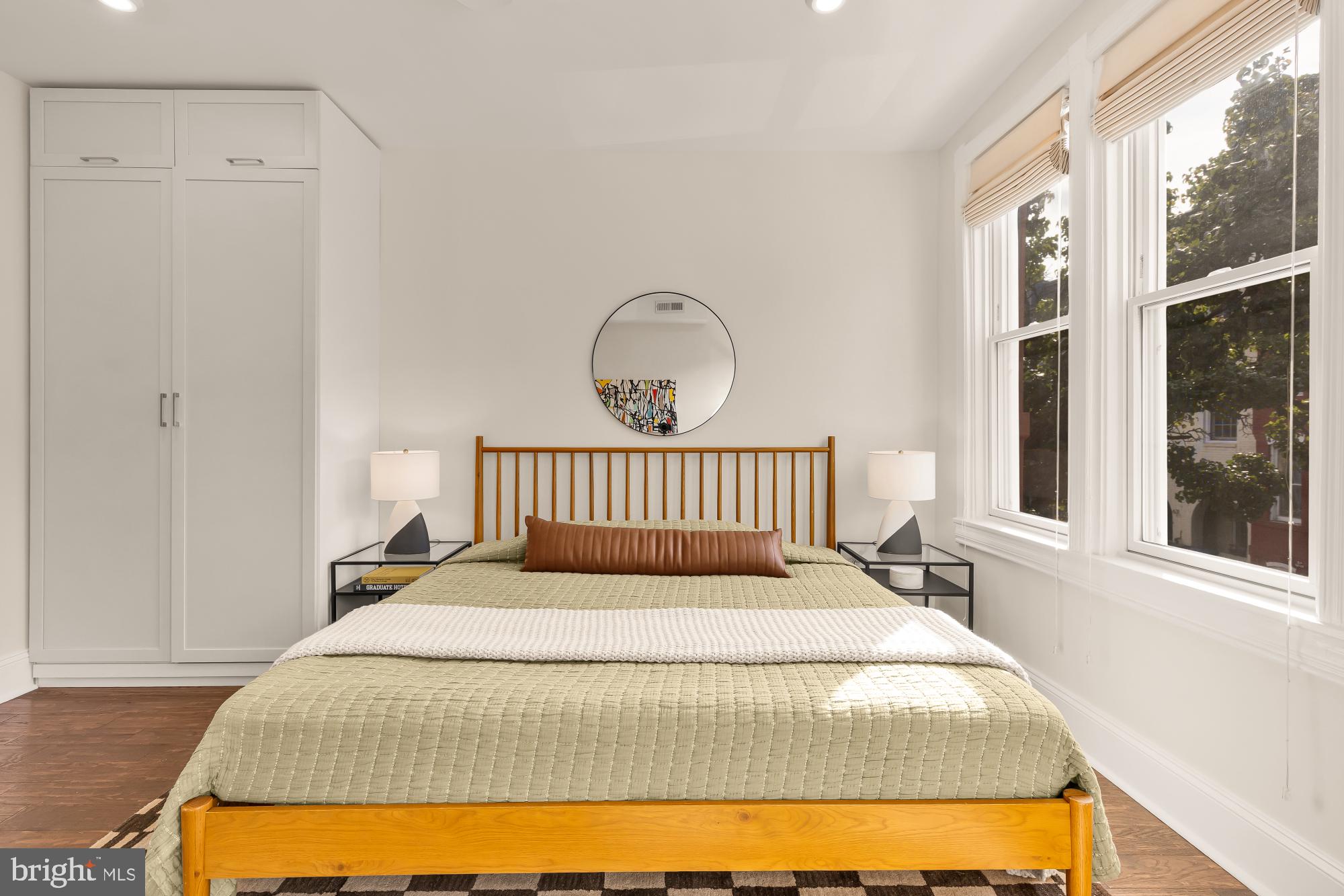 632 Acker Place Northeast Washington, DC 20002 - Photo 35 of 57 a bedroom with a bed and window
