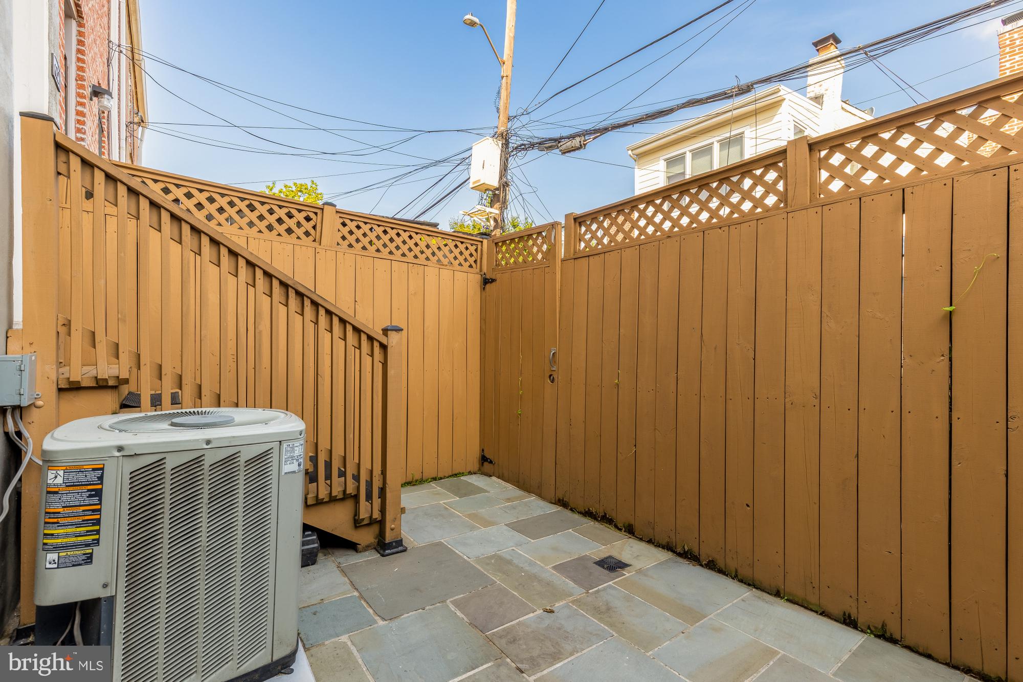632 Acker Place Northeast Washington, DC 20002 - Photo 53 of 57 a view of a door and an outdoor space