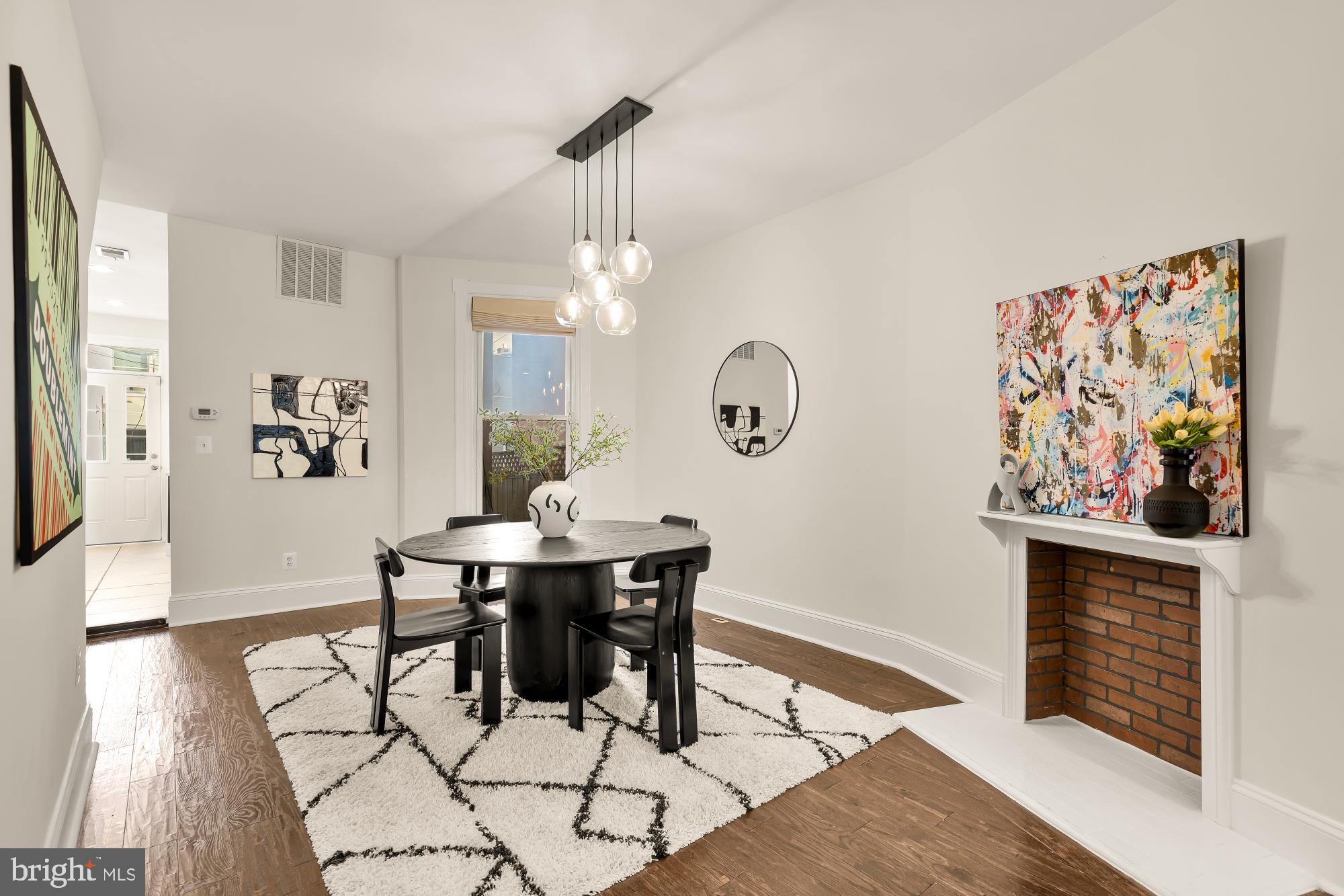 632 Acker Place Northeast Washington, DC 20002 - Photo 9 of 57 a view of a livingroom and dining room