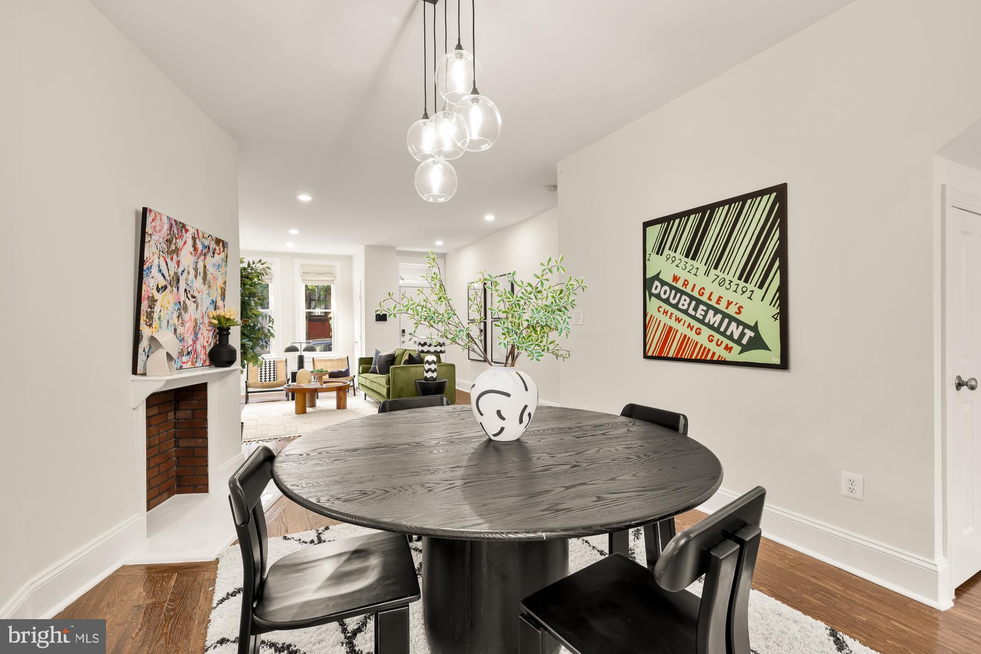 632 Acker Place Northeast Washington, DC 20002 - Photo 10 of 57 a view of a dining room with furniture