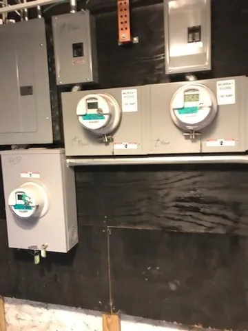 a room with musical instruments