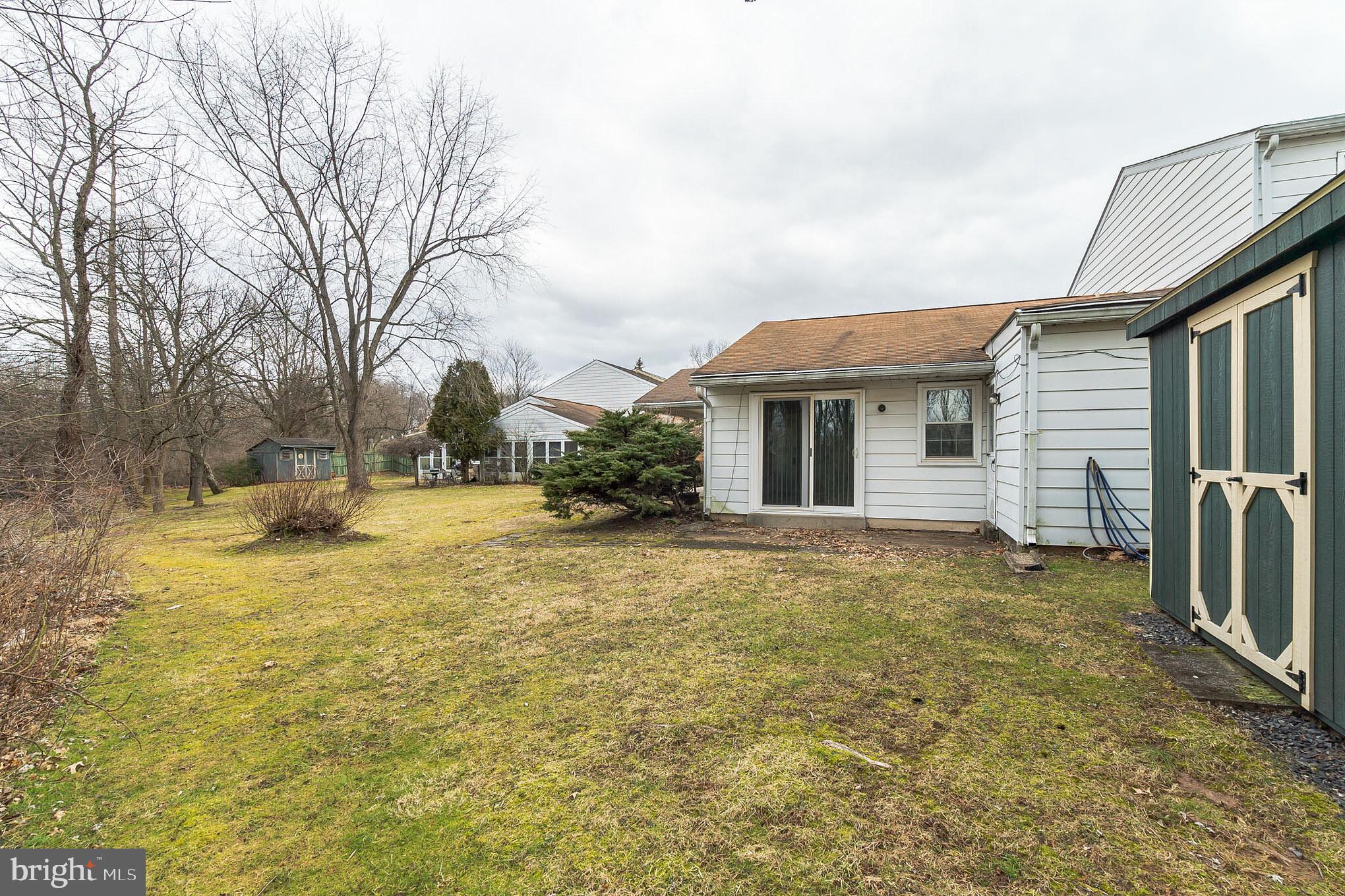 12 Stonegate Road Quakertown, PA 18951 - Photo 21 of 24 Back yard and shed