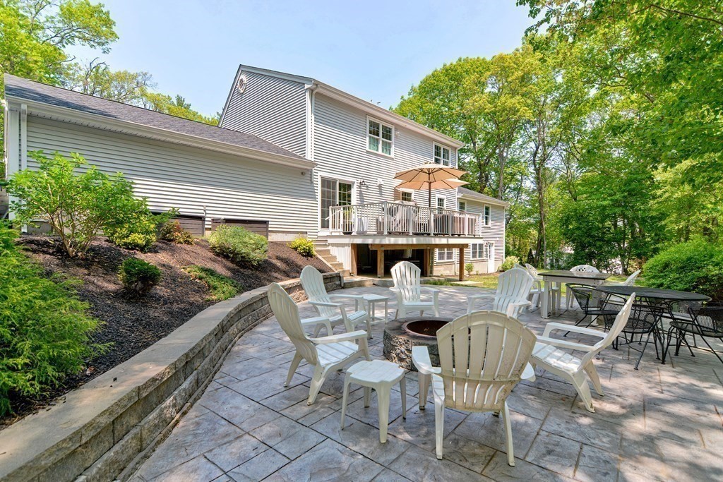 9 Woodcliff Road Canton, MA 02021 - Photo 15 of 42 a view of a house with backyard and sitting area