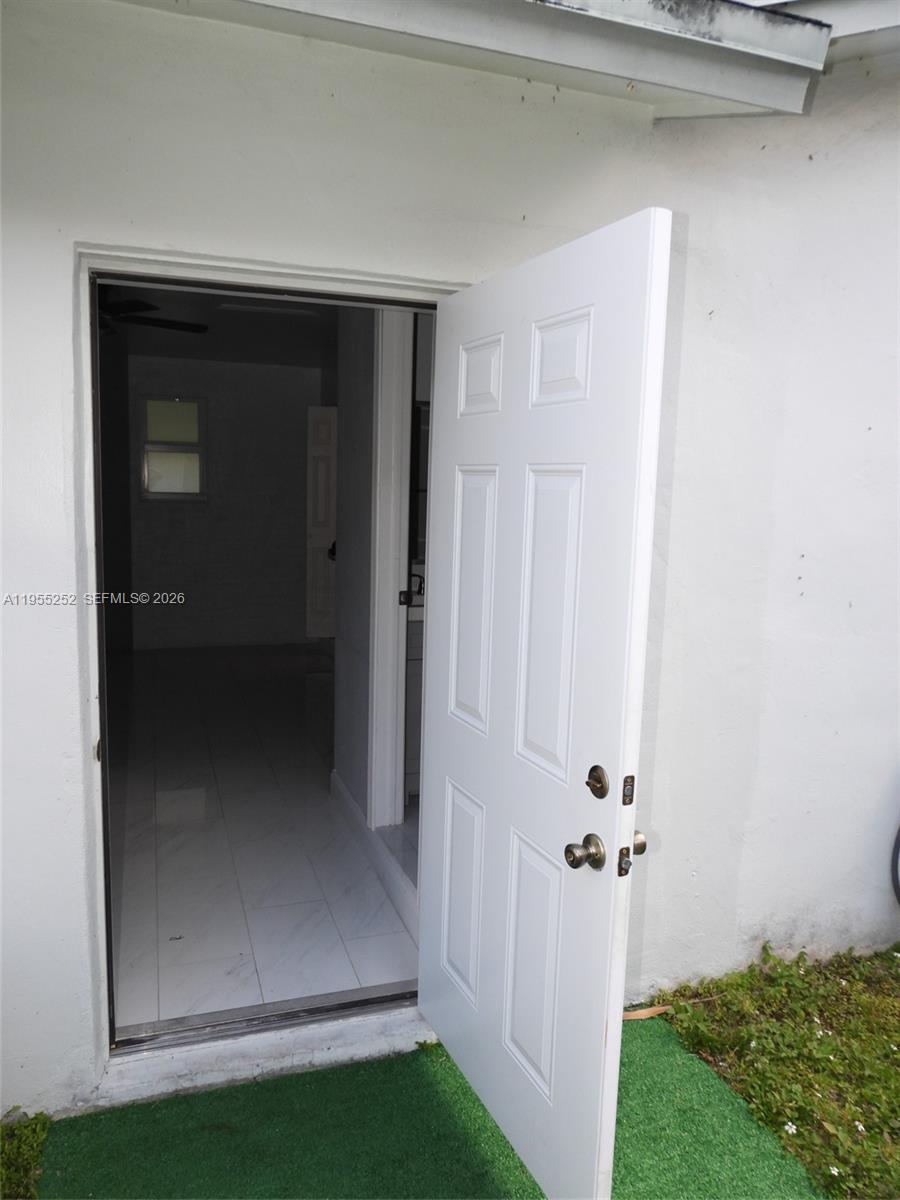 9331 Northwest 33rd Manor Sunrise, FL 33351 - Photo 18 of 21 Private Entrance to Converted Garage
