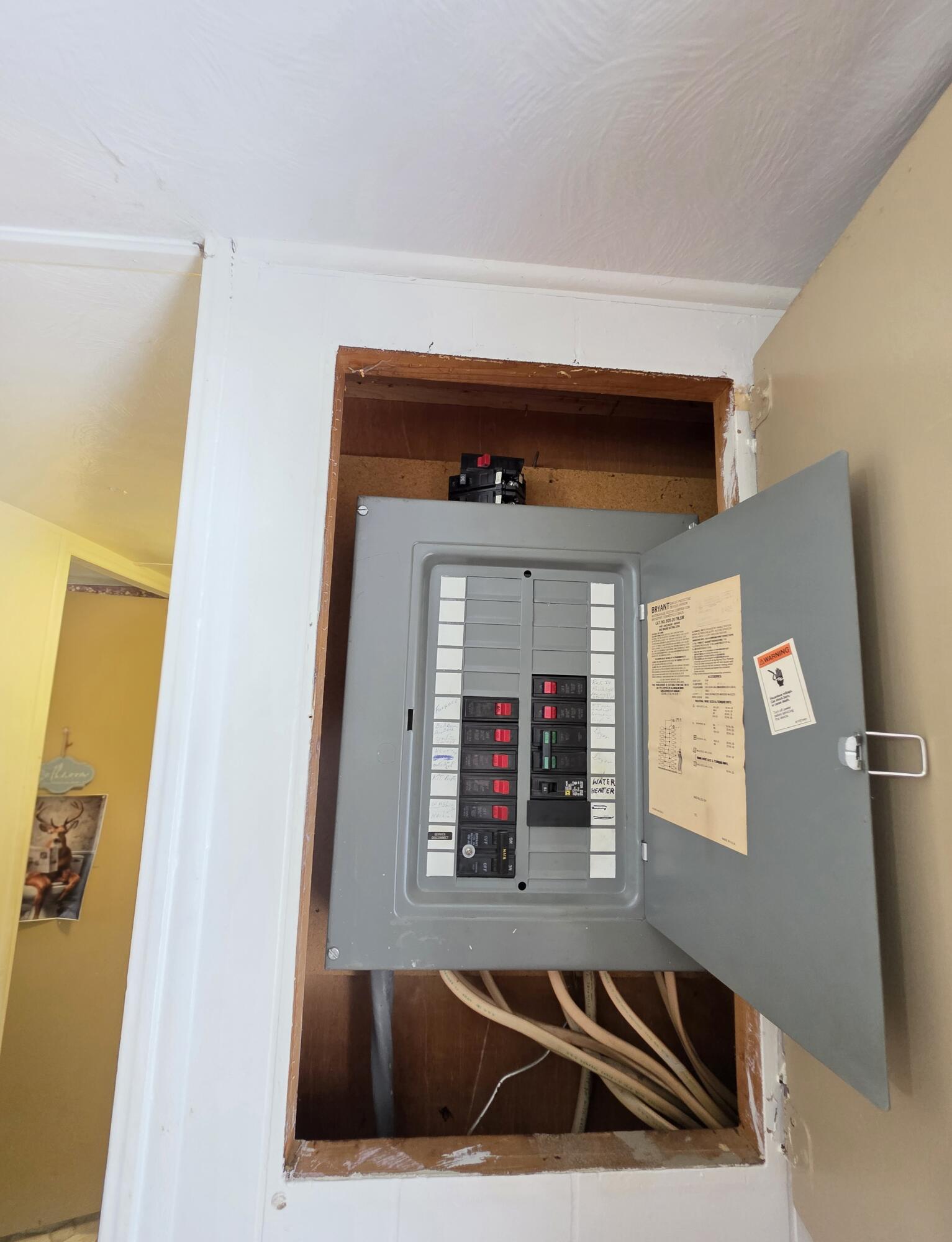 46 Cedar Street Millinocket, ME 04462 - Photo 36 of 40 electric panel (1)