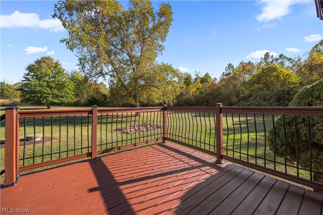 6760 Mason Road Berlin Heights, OH 44814 - Photo 41 of 49 Deck featuring a yard