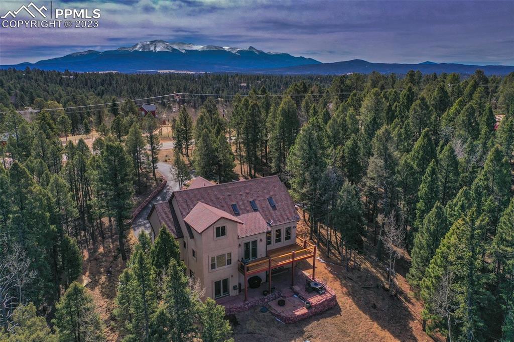 1201 County Road 512 Divide, CO 80814 - Photo 6 of 43 a view of a lake with a mountain in the background