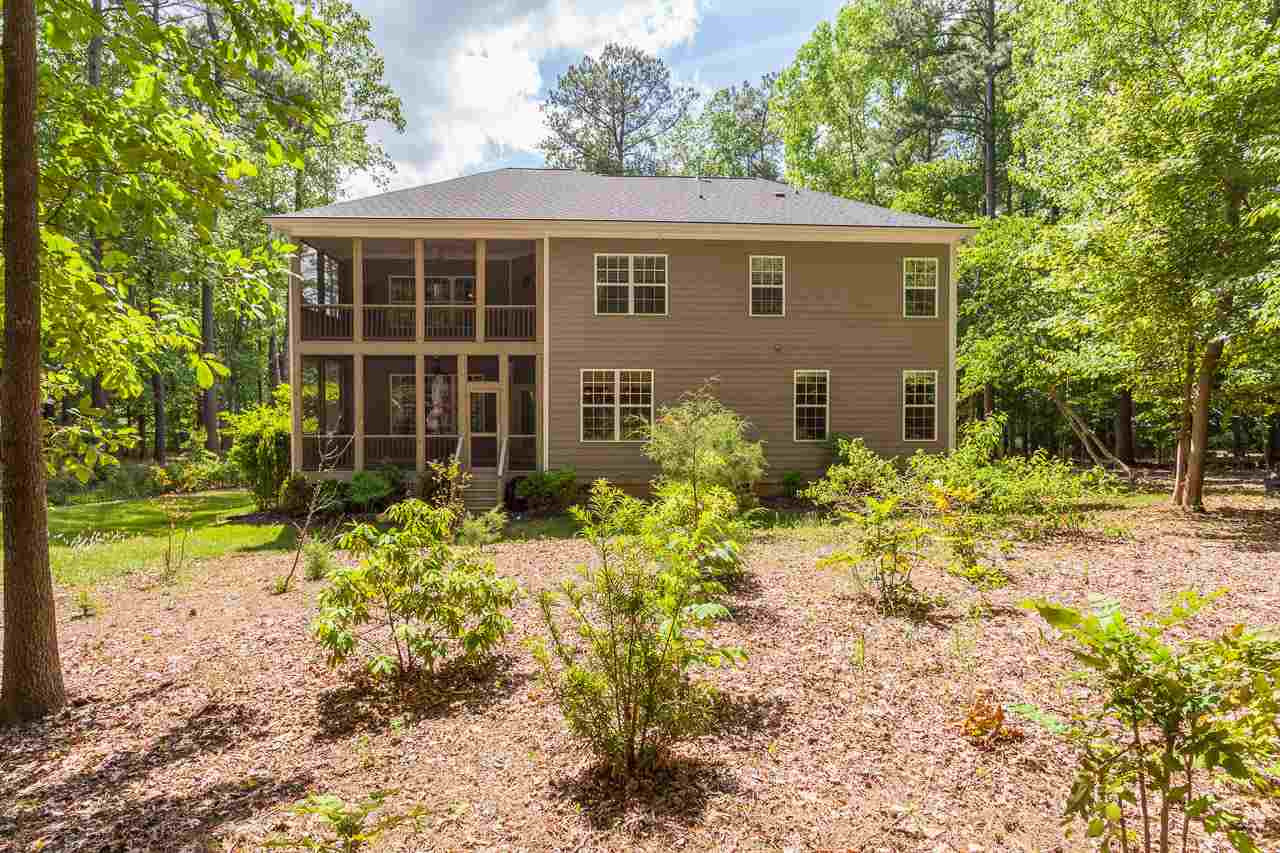 8000 Jessamine Way Raleigh, NC 27612 - Photo 25 of 25 From this vantage point you can observe the 2 large screen porches. Exterior Back