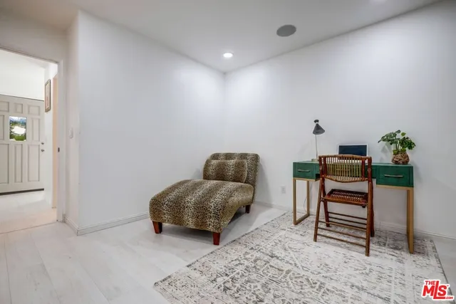 a view of city from a balcony