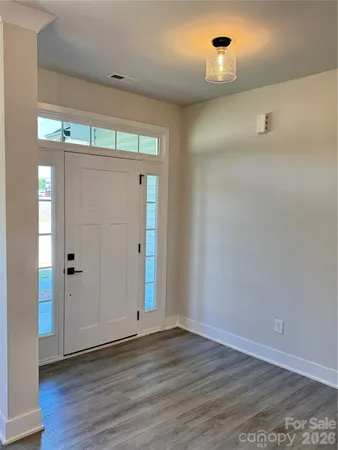 wooden floor in an empty room