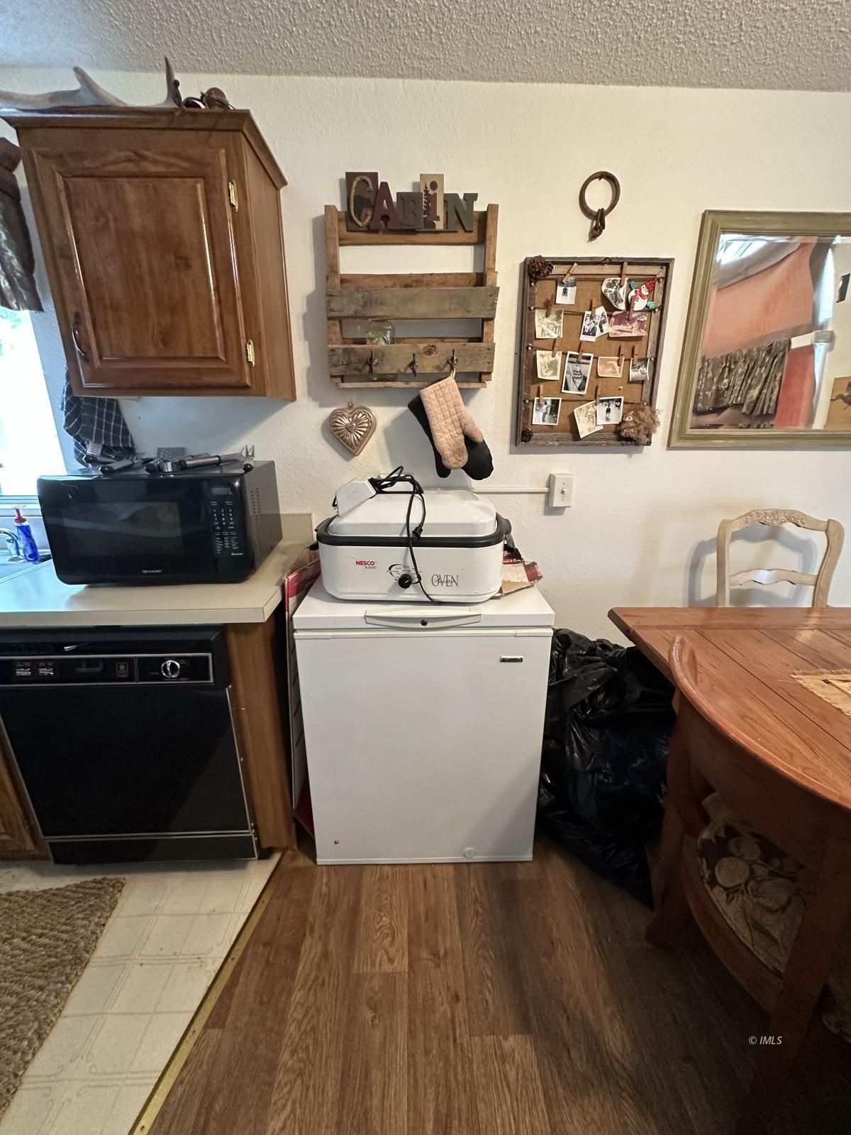 150 Tinnemaha Road, Unit C2 Big Pine, CA 93513 - Photo 17 of 28 a utility room with sink dryer and washer