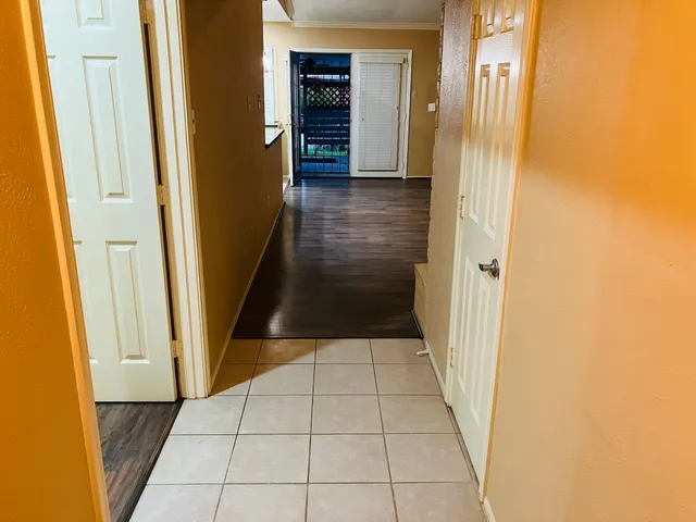 a view of a hallway