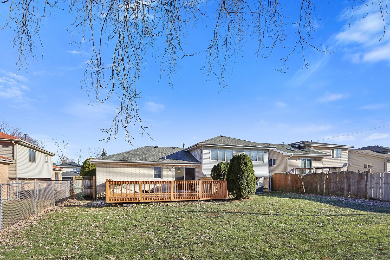 16408 Turner Avenue Markham, IL 60428 - Photo 2 of 24 a front view of a house with a yard and garage