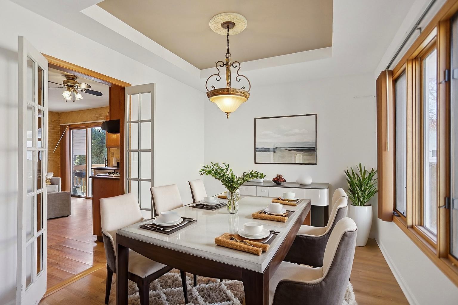 16408 Turner Avenue Markham, IL 60428 - Photo 5 of 24 a view of a dining room with furniture window and outside view