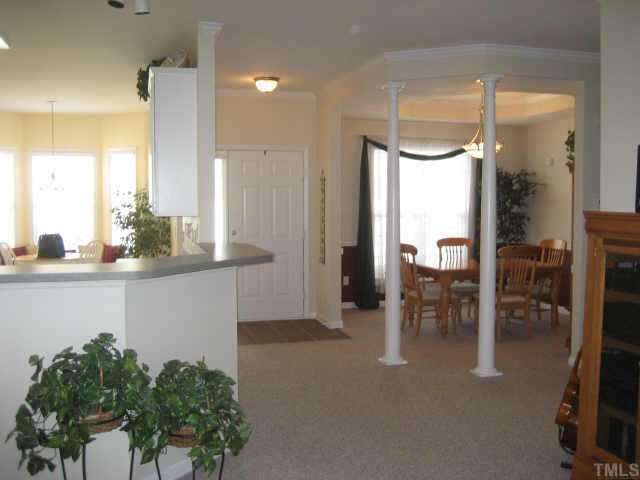 2914 Sap Lane Raleigh, NC 27603 - Photo 4 of 10 View of dining and tiled foyer from family room Other
