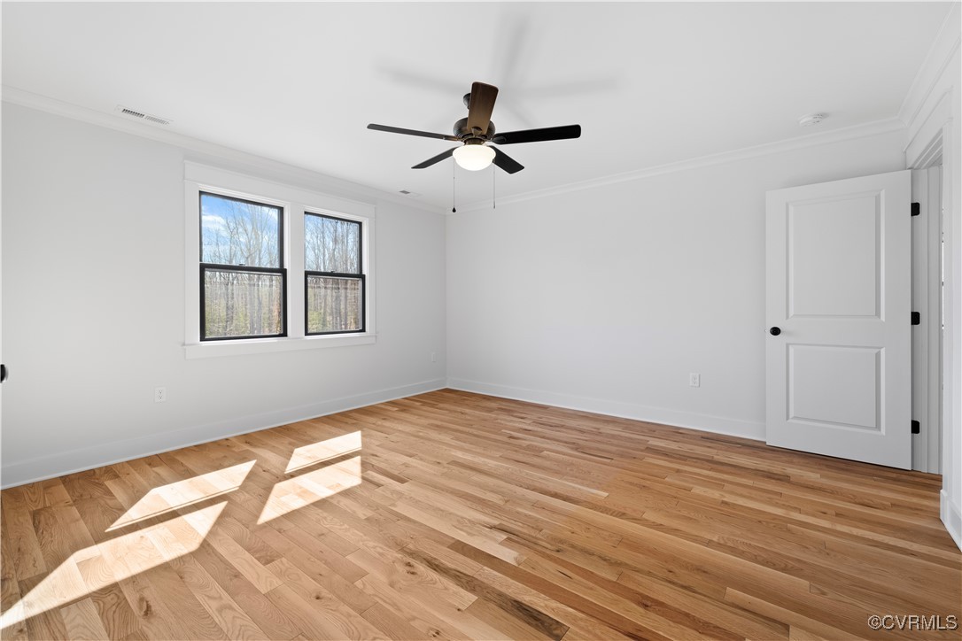 1897 State Rte 635 Midlothian, VA 23113 - Photo 32 of 50 Unfurnished room featuring visible vents, light wo
