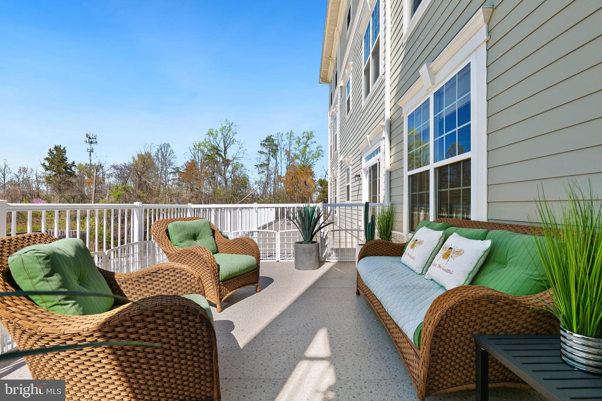 3825 Doc Berlin Drive, Unit 25 Silver Spring, MD 20906 - Photo 26 of 41 a view of a roof deck with furniture