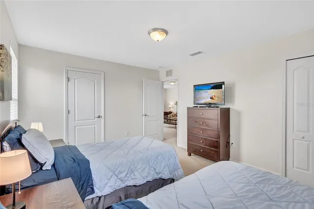 a view of a dining area with furniture